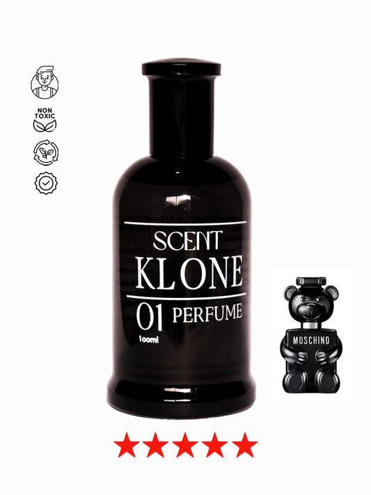Scent Klone, inspirado en Toy Boy para Hombre de Moschino